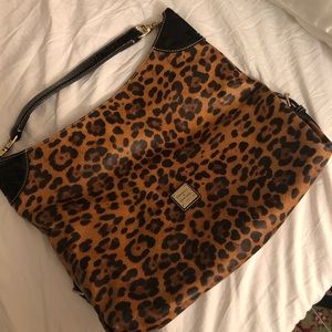 Fairly new Dooney and Bourke leopard purse